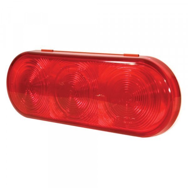 Grote Lighting STT LMP- RED-OVAL-MALE PIN-3 DIODE LED 54162